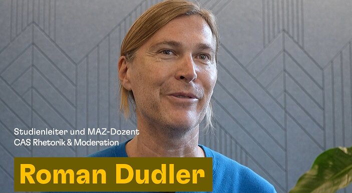 Interview mit Roman Dudler, Studienleiter und Dozent am MAZ.