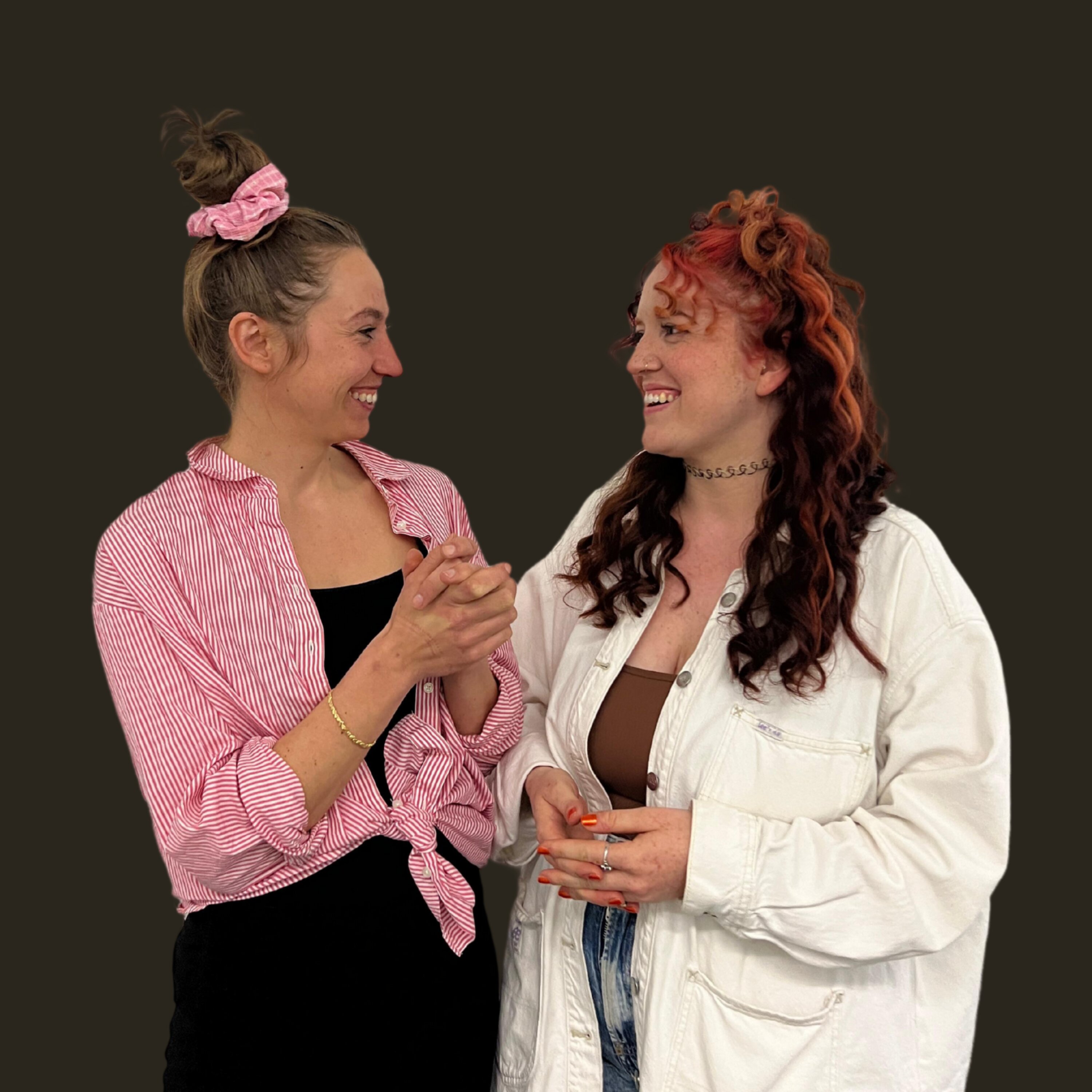 DAJ-Studentinnen Luise und Aran
