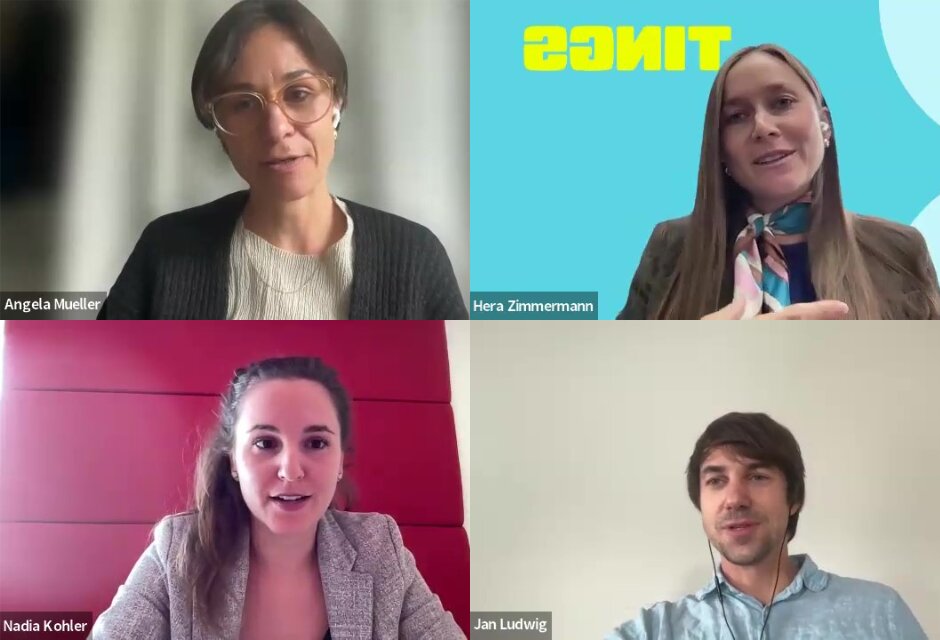 Zoom Call mit Expert:innen