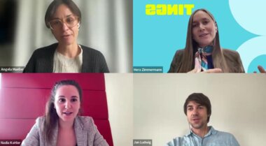 Zoom Call mit Expert:innen